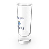Realistic Gin Shot Glass - Bombay Sapphire PNG & PSD Images