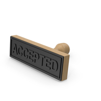 Accepted Rubber Stamp PNG & PSD Images