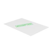 Accepted Document PNG & PSD Images