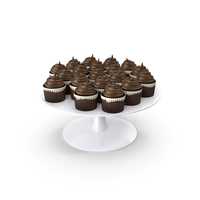 Chocolate Cupcakes PNG & PSD Images