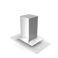 Curved Glass Chimney Hood PNG & PSD Images