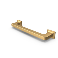 Kitchen Cabinet Handle Footed Bronze PNG & PSD Images