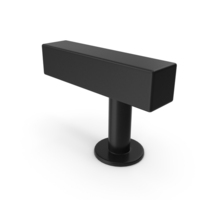 Kitchen Cabinet Handle Knob Rectangular Black PNG & PSD Images