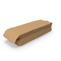 Brown Paper Bag for Bread Empty PNG & PSD Images