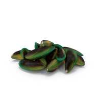 Pile of Green Lipped Clams PNG & PSD Images
