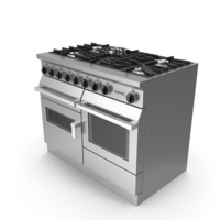 Falcon Freestanding Gas Range Cooker PNG & PSD Images