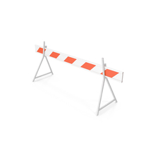 Road Traffic Barricade Orange And White Stripes PNG & PSD Images