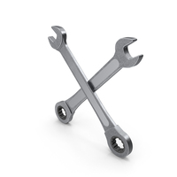 Crossed Wrenches PNG & PSD Images
