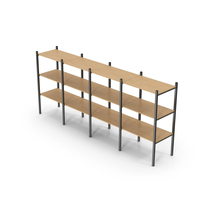 Warehouse Wooden Racks PNG & PSD Images