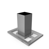 Brushed Steel Cooker Hood PNG & PSD Images
