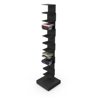 Tower Metallic Bookcasev PNG & PSD Images