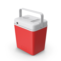Red Electric Coolbox PNG & PSD Images