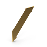 Gold Corner Ribbon PNG & PSD Images
