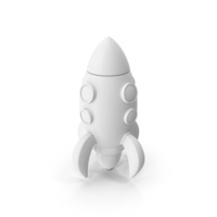 White Rocket Icon PNG & PSD Images