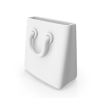 Shop Bag Icon White PNG & PSD Images