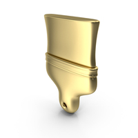 Gold Hand Paint Brush Icon PNG & PSD Images