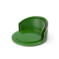 Green And Gold Podium With Illuminated Rings PNG & PSD Images