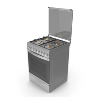 Universal Freestanding Gas Cooker PNG & PSD Images