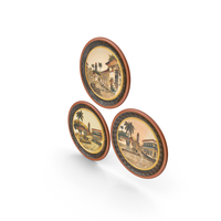 Wall Decorative Plates PNG & PSD Images