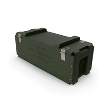 Military Anti-Tank Mine Wooden Crate PNG & PSD Images