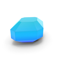 Gem Glowing Shape Icon PNG & PSD Images