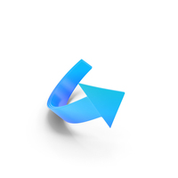 Curved Arrows Glowing Icon PNG & PSD Images