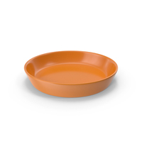 Orange Low Pet Bowl PNG & PSD Images