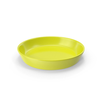 Yellow Low Pet Bowl PNG & PSD Images