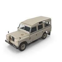 Land Rover Series II LWB Aged PNG & PSD Images