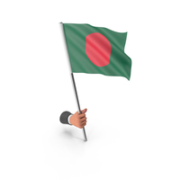 Hand Hold Bangladesh Flag PNG & PSD Images