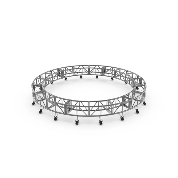 Circular Light Truss PNG & PSD Images