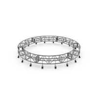 Circular Light Truss PNG & PSD Images