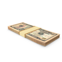 Stack Of 10 Dollar Bills PNG & PSD Images