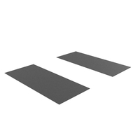 Business Cards Straight Corner Blank Black PNG & PSD Images