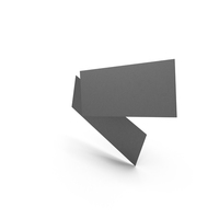 Business Cards Straight Corner Blank Black PNG & PSD Images