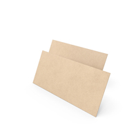 Business Cards Straight Corner Blank PNG & PSD Images