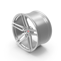 Vossen HC-1 19 Wheel Silver PNG & PSD Images