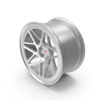Vossen LC-109T 19 Wheel Silver PNG & PSD Images