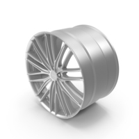 Vossen VFS4 20 Wheel Silver PNG & PSD Images