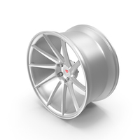 Vossen VPS-310T 19 Wheel Silver PNG & PSD Images