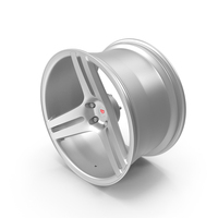 Vossen VPS-317 19 Wheel Silver PNG & PSD Images