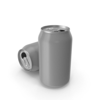 Opened Aluminum Beverage Can PNG & PSD Images
