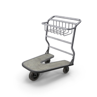 Luggage Trolley Dirty PNG & PSD Images
