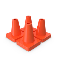 6 Inch Traffic Cone PNG & PSD Images