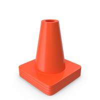 6 Inch Traffic Cone PNG & PSD Images