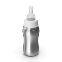 Baby Steel Feeding Bottle PNG & PSD Images