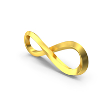 Gold Infinity Loop PNG & PSD Images
