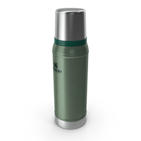 Stanley Adventure Vacuum Bottle Green PNG & PSD Images