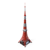 Tokyo Tower Building PNG & PSD Images