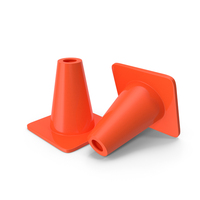 6 Inch Traffic Cone PNG & PSD Images